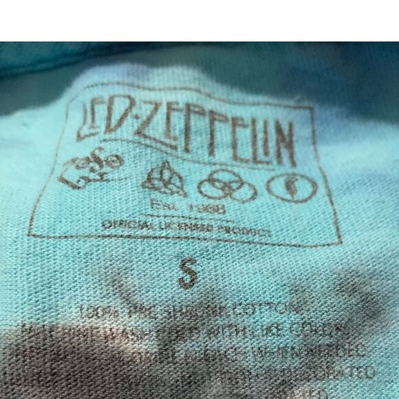 Led Zepplin tie dye shirt size S - Picture 4 of 4